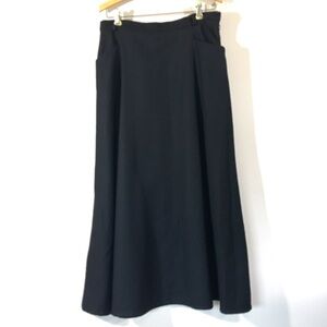 Herman Geist Wool Maxi‎ A Line Skirt